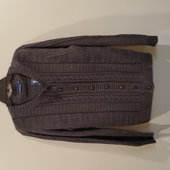 NorthCrest cable knit cardigan button does sweater sz 1X - Picture 2 of 8